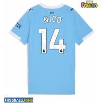 Manchester City Nico Gonzalez #14 Heimtrikot Frauen 2025-26 Kurzarm